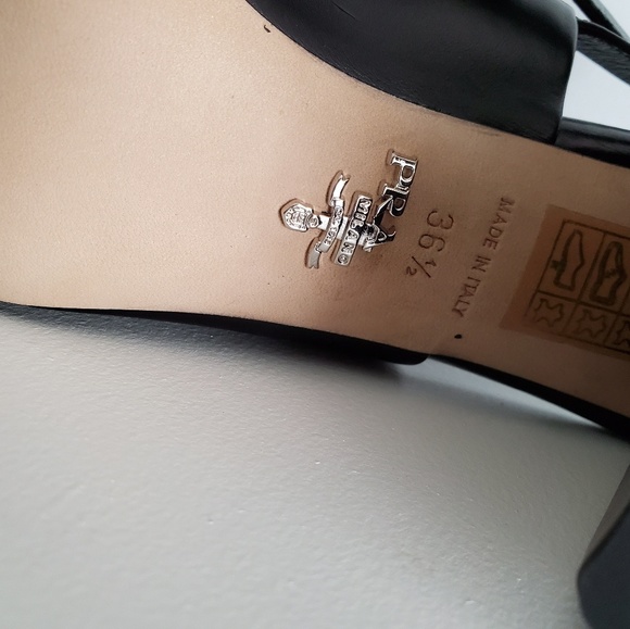 Prada Shield Slingback Sandal - Picture 7 of 8